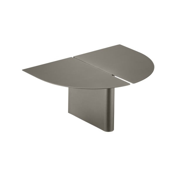 Mensola grigia in acciaio 30 cm Oru – Blomus-image-3