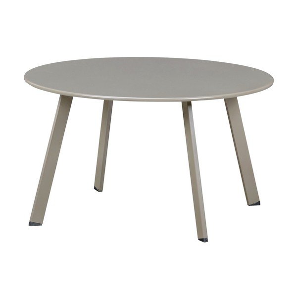 Tavolino da giardino rotondo in metallo ø 70 cm Fer – WOOOD-image-1