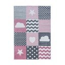 Tappeto per bambini rosa e grigio 120x170 cm Kids - Ayyildiz Carpets