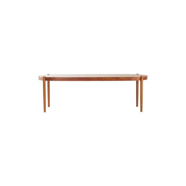 Tavolo da pranzo in olmo massiccio 90x240 cm Nattavaara – Jotex-image-2