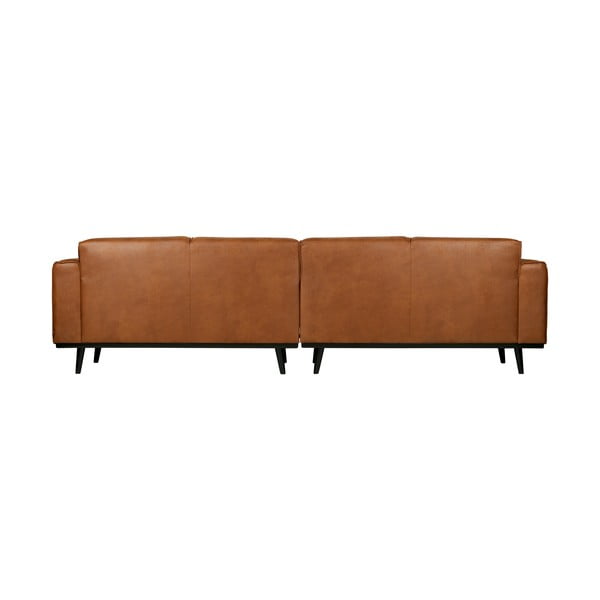 Divano marrone con rivestimento in finta pelle 280 cm Statement – WOOOD-image-4