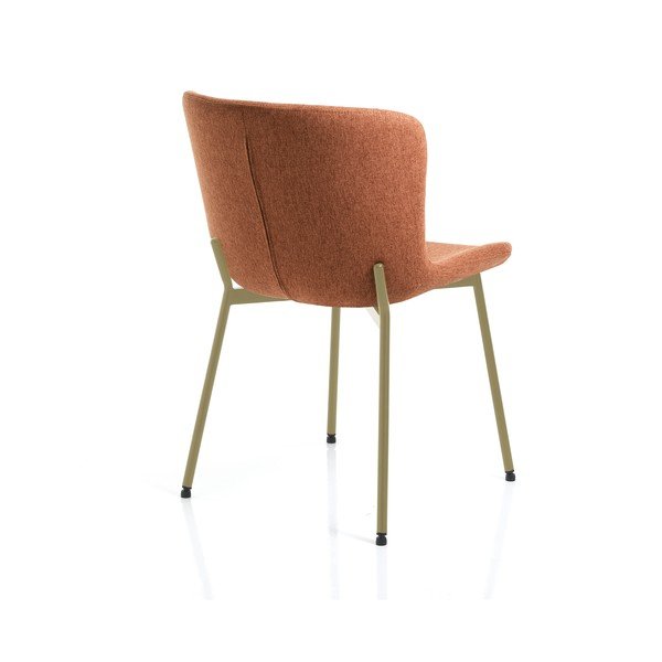 Sedie da pranzo in set arancioni 2 pz Snug – Tomasucci-image-3