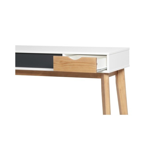 Scrivania Cris a 2 cassetti - Marckeric-image-2
