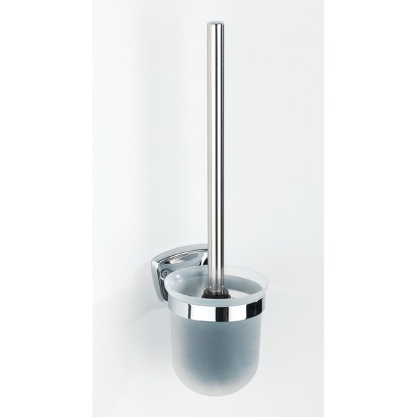 Scopino a parete con manico in acciaio inossidabile Basic - Wenko-image-3