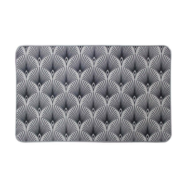 Tappeto grigio 45x75 cm Casella – douceur d'intérieur