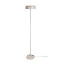 Lampada da terra beige con paralume in metallo (altezza totale 140 cm) Riqueza Palo – Leitmotiv