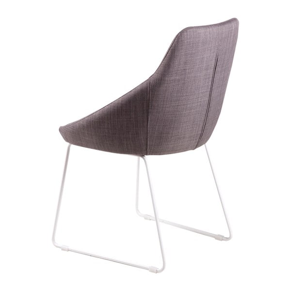Set di 2 sedie da pranzo grigio chiaro Alba - sømcasa-image-2