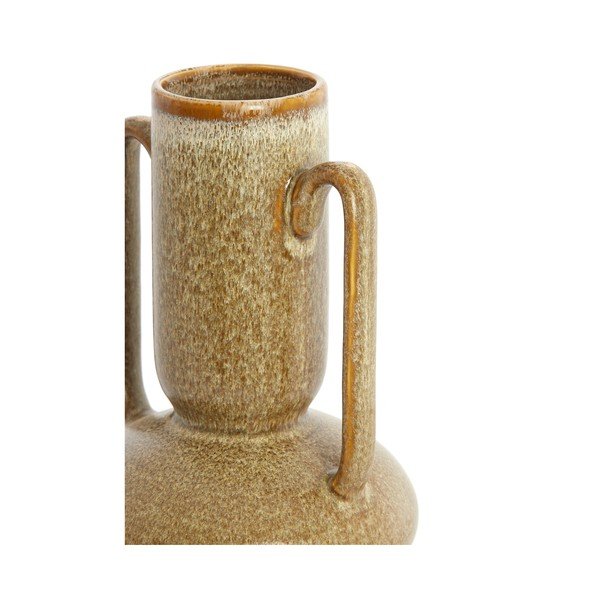 Vaso beige in ceramica (altezza totale 32,5 cm) Otaru – Light & Living-image-3