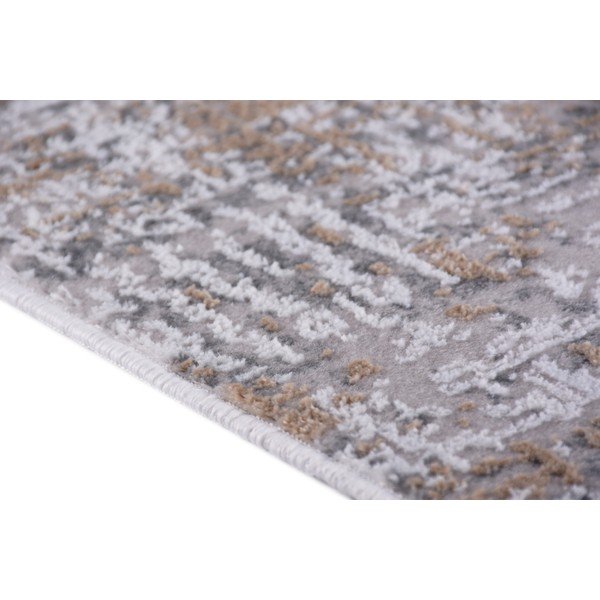 Passatoia per scale grigio e beige in cotone set da 16 pz 25x65 cm Milano Bej - Vitaus-image-2