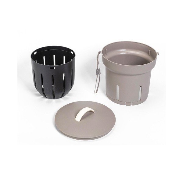 Compostiera grigio tortora – Plastia-image-2