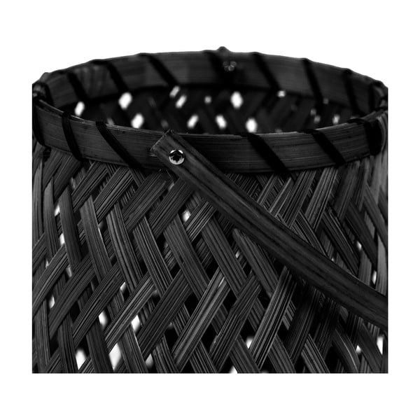 Lanterna di bambù nera Lanterna di bambù, ⌀ 18 cm - Compactor-image-1