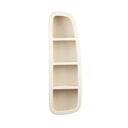 Mensola color crema con ripiani multipli 38 cm Veda – Dutchbone