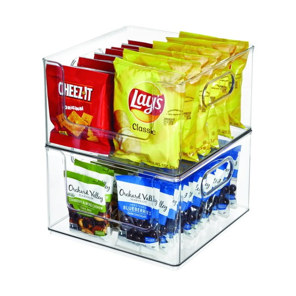 Contenitore trasparente iDesign The Home Edit, 25,4 x 25,4 cm - iDesign/The Home Edit-image-4