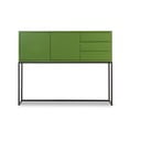 Cassettiera bassa verde 113x88,5 cm Scott - Really Nice Things