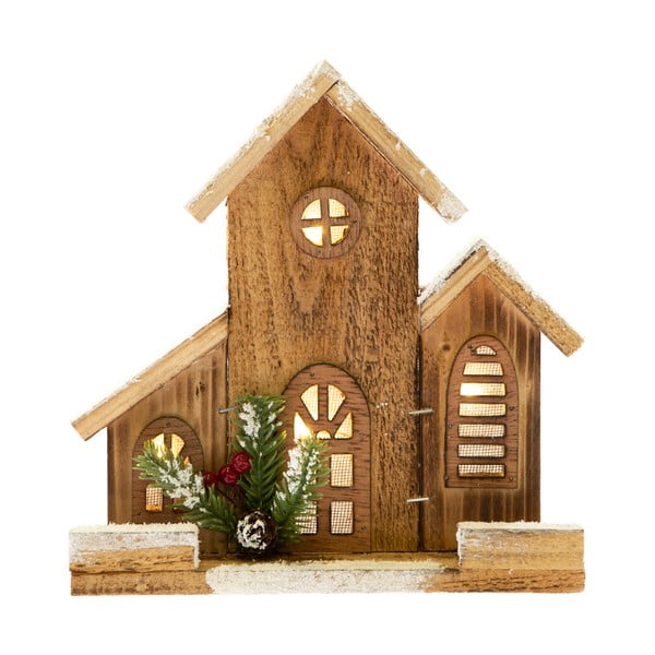 Casa decorativa in legno con luce - Dakls