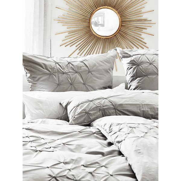 Specchio da parete con cornice in metallo color oro , ø 104 cm Ella - Westwing Collection-image-3