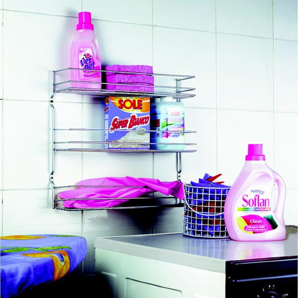 Organizer per spezie da parete in acciaio – Metaltex-image-1