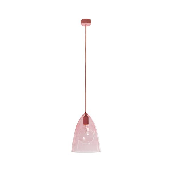 Lampada a sospensione rosa Glassy - SULION