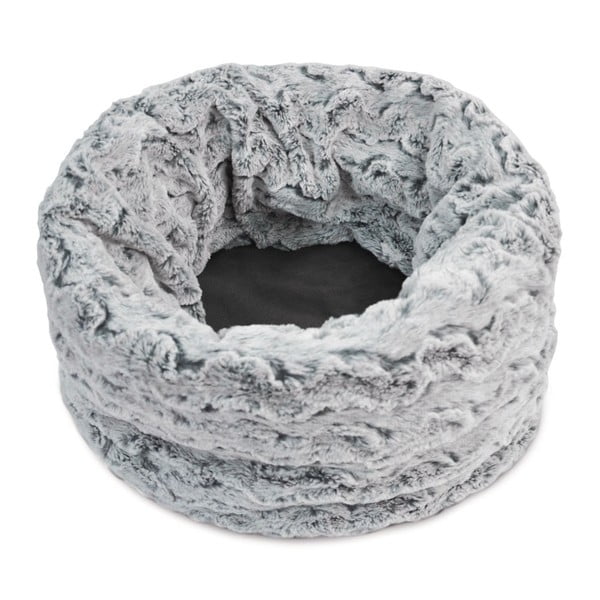 Cuccia grigia per animali domestici ø 33 cm Snuggle Bed 3in1 Husky Grey S – P.L.A.Y.