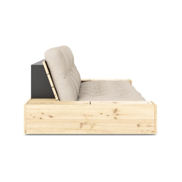 Divano letto beige 244 cm Base - Karup Design-image-3