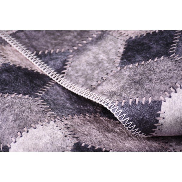 Tappeto grigio Hugo, 50 x 80 cm - Vitaus-image-1