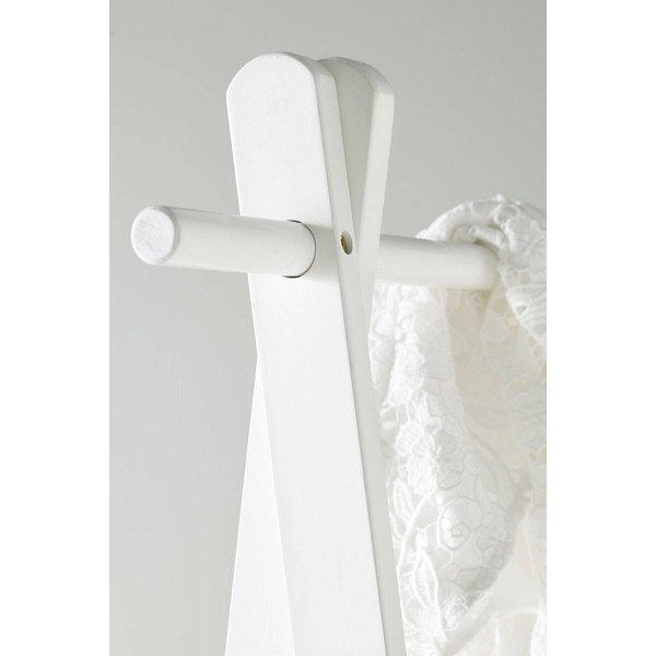 Stand appendiabiti bianco in rovere massiccio 91x159x43 cm – Ellos Home-image-3