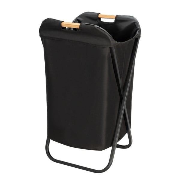 Cestino pieghevole nero per la biancheria Loft - Wenko-image-3