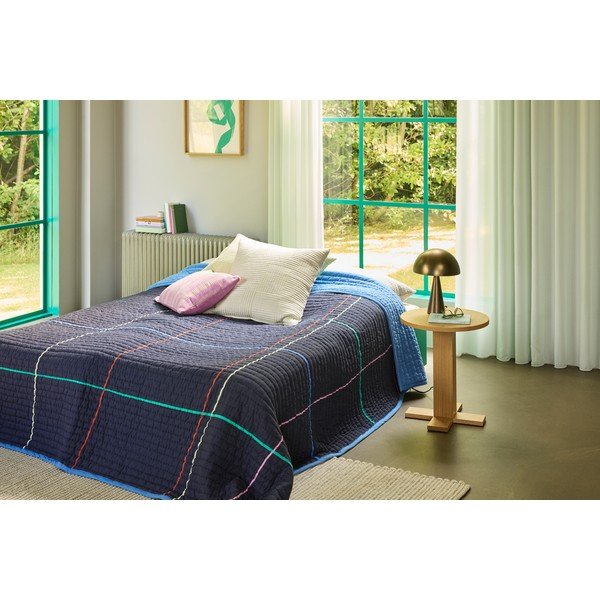 Tavolino rotondo con effetto rovere ø 45 cm Koohi – Hübsch-image-4