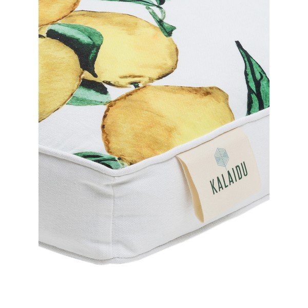 Cuscino di seduta in cotone, 40 x 40 cm Citrus - Westwing Collection-image-2