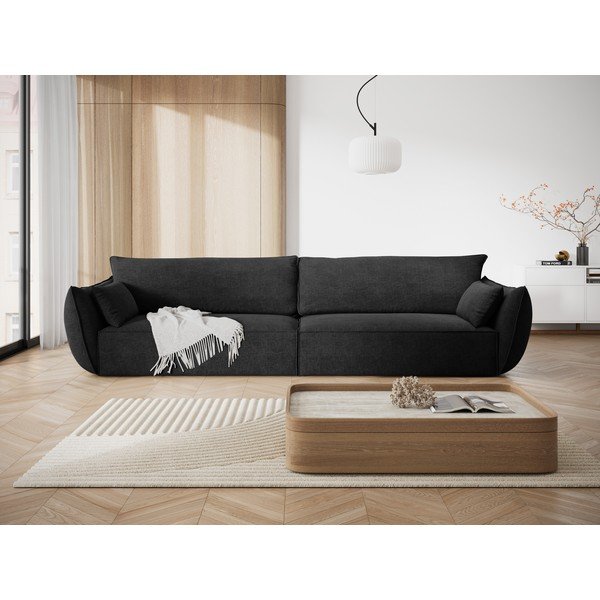 Divano grigio scuro 248 cm Vanda - Mazzini Sofas-image-1