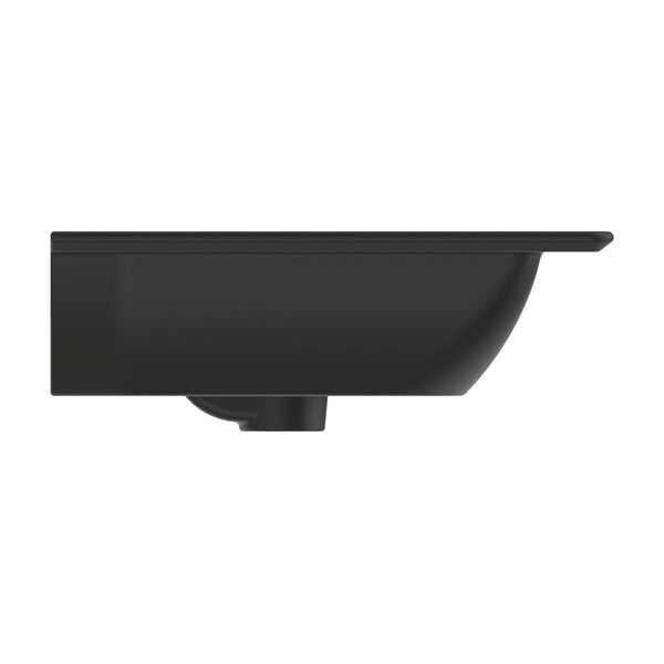 Lavabo nero opaco in ceramica 84x46 cm Silk Black - Ideal Standard-image-4