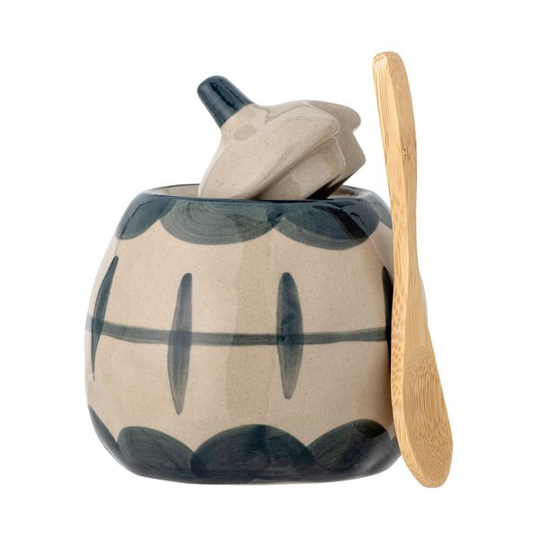 Set di lattiere e zuccheriere in gres Allium - Bloomingville-image-2