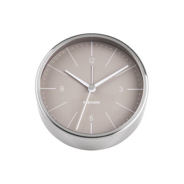 Sveglia grigia , Ø 10 cm Normann - Karlsson-image-1