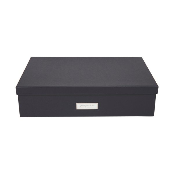 Scatola grigio scuro con scomparti Jakob - Bigso Box of Sweden-image-2