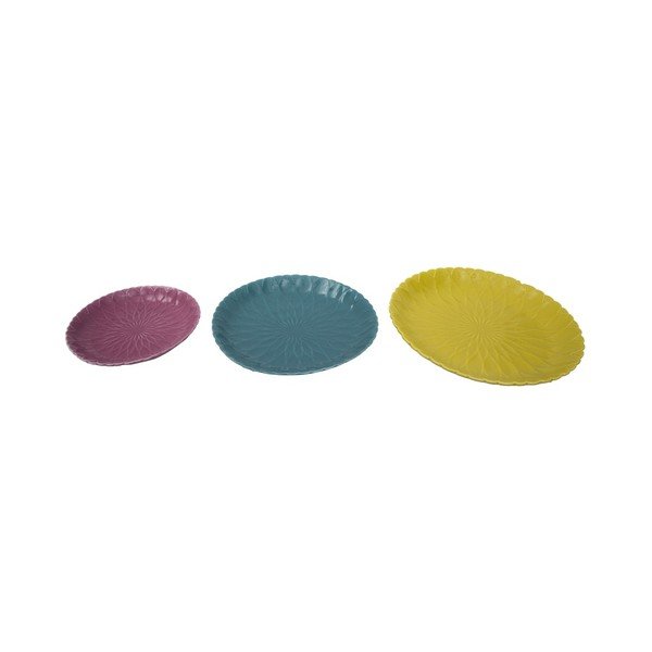 Set di 3 piatti Petal Tristan - Mauro Ferretti-image-1