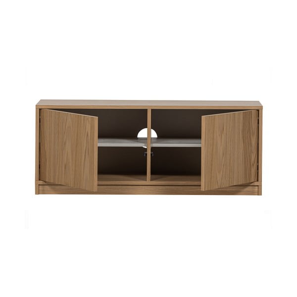 Tavolo TV modulare in rovere naturale 110x44 cm Modulair - vtwonen-image-3