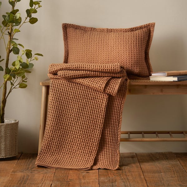 Cuscino decorativo in cotone 30x50 cm Jaipur Chunky Waffle – Pineapple Elephant-image-2