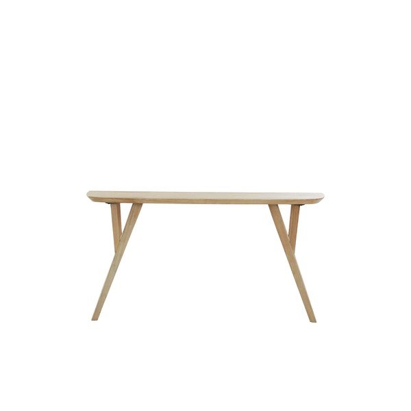 Tavolo consolle di colore naturale in mango massiccio 44x160 cm Quenza – Light & Living-image-2