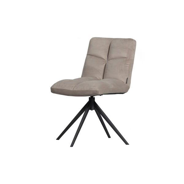 Sedia da pranzo girevole beige Vinny - WOOOD-image-4