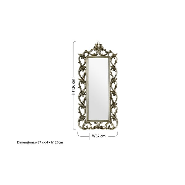 Specchio da parete 57x126 cm Champagne - Premier Housewares-image-1