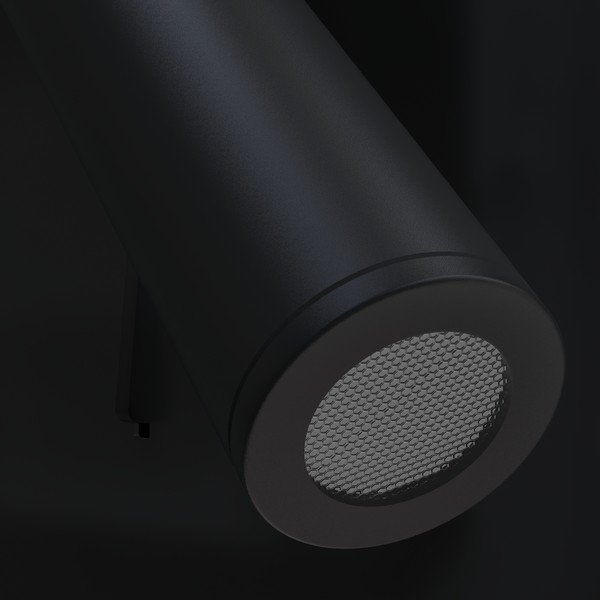 Lampada da parete nera, lunghezza 13 cm Milu - SULION-image-4