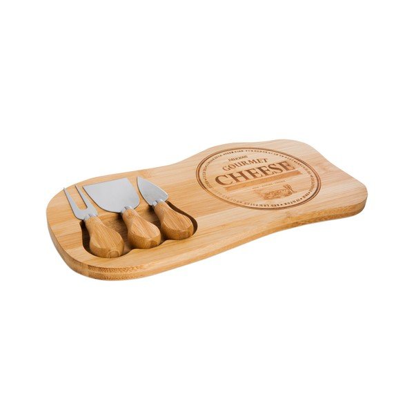 Vassoio per formaggi e set di posate Hume - Bambum