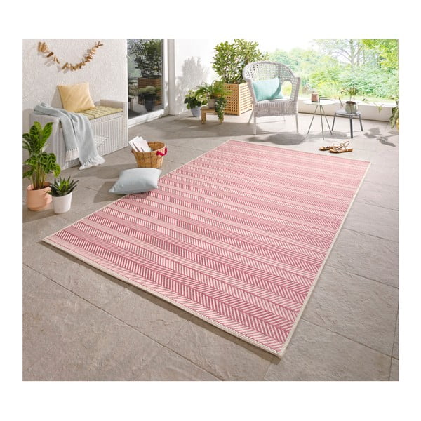 Tappeto rosso per esterni , 140 x 200 cm Caribbean - NORTHRUGS-image-4