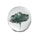 Fermacarte in vetro (altezza 8 cm) Flower - Light & Living