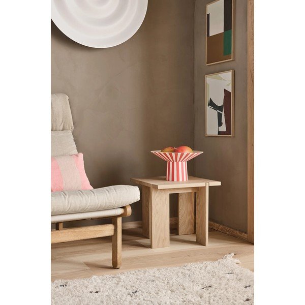Tavolino in rovere massiccio 40x40 cm Oy – OYOY Living Design-image-1