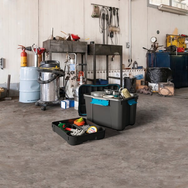 Scatola con coperchio nera in plastica 73,5x44,5x46 cm Scuba Box – KIS-image-4