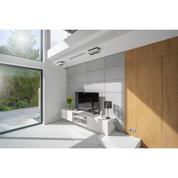 Lampada da tavolo nera con paralume in canna (altezza 48 cm) Foresto - GTV-image-4