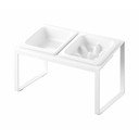 Set di ciotole con supporto in ceramica per animali domestici Nooks – YAMAZAKI