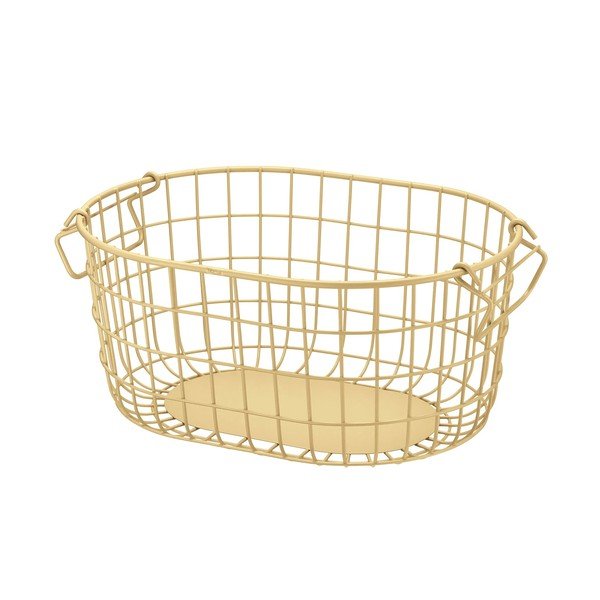 Cesto con filo metallico in metallo 37x27x17 cm Kago M – Blomus-image-2