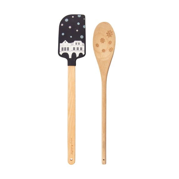 Set di utensili da cucina in legno 2 pz – Orion